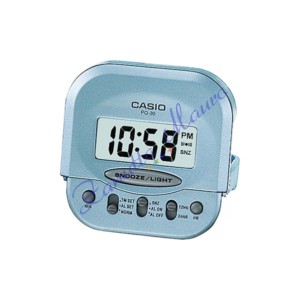 Sveglia Casio modello PQ-30B-2D colore azzurro