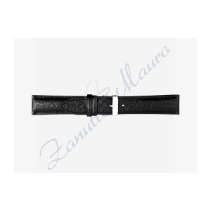 Cinturino Florida 658 ansa mm 22 nero stampa toro