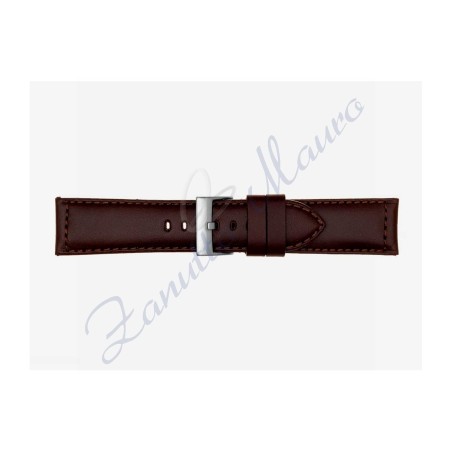 Cinturino cuoio Drake 712PN ansa mm 24 testa di moro