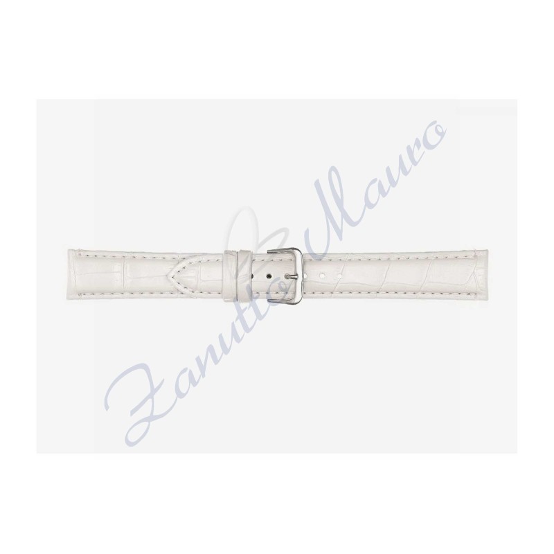 Cinturino 549 materiale sintetico 14x12 colore bianco