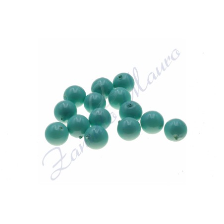 Sfera sintetica colore turchese diametro mm 6