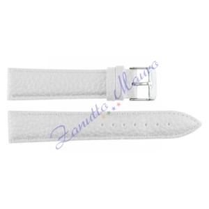Cinturino stampa toro 205 imbottito colore bianco ansa mm 20