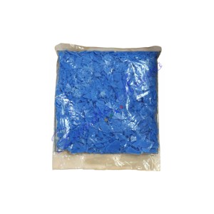 Cera Freeman in scaglie colore blu flexplast. busta da 454 gr