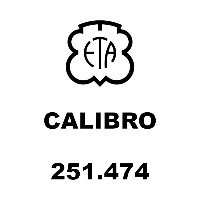 Spare parts for ETA 251.474