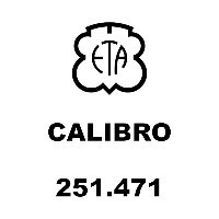 Spare parts for ETA 251.471