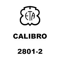 Spare parts for ETA 2801-2