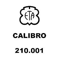 Spare parts for ETA 210.001