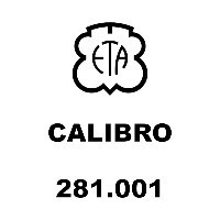 Spare parts for ETA 281.001