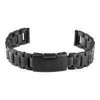 Burnished steel straps