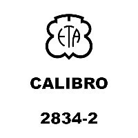 Spare parts for ETA 2834-2
