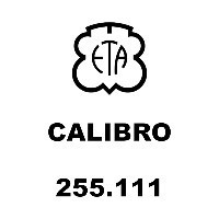 Pièces détachées pour ETA 255.111