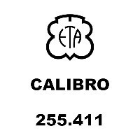 Piezas de repuesto para ETA 255.411