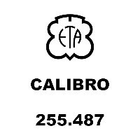 Pièces détachées pour ETA 255.487