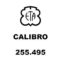 Spare parts for ETA 255.495