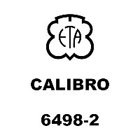 Piezas de recambio para ETA 6498-2