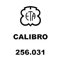 Spare parts for ETA 256.031